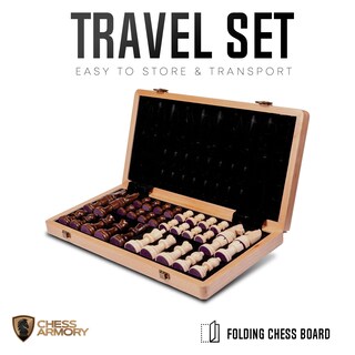 Foto 5 | Foto 5 | Juego De Ajedrez Chess Armory De Madera De Primera Calidad Con Almacenamiento De Madera De Haya - Venta Internacional.