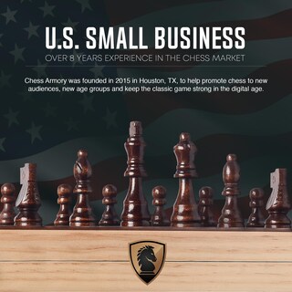 Foto 7 | Foto 7 | Juego De Ajedrez Chess Armory De Madera De Primera Calidad Con Almacenamiento De Madera De Haya - Venta Internacional.