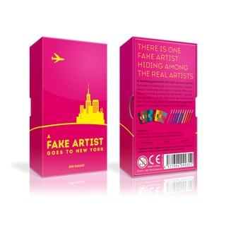 Foto 5 | Foto 5 | Party Game Oink Games Un Artista Falso Va A Nueva York 8+ - Venta Internacional.