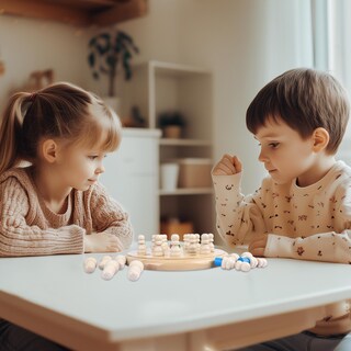 Foto 6 | Foto 6 | Juego De Combinaciones De Ajedrez Con Memoria Gothink Wooden Para Niños Con Dados - Venta Internacional.