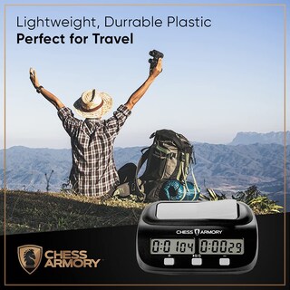 Foto 5 | Foto 5 | Reloj De Ajedrez Digital Chess Armory  Temporizador Portátil Con Tiempo Extra - Venta Internacional.