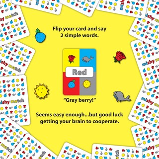 Foto 5 | Foto 5 | Juego De Cartas Niche Nation Games Mishy Match The Hardest Easy Game - Venta Internacional.