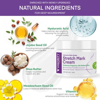 Foto 3 | Foto 3 | Crema De Estrías Vigority Para Mujeres Embarazadas 120 Ml - Venta Internacional.