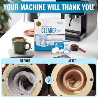 Foto 3 | Foto 3 | Tabletas Limpiadoras Para Máquinas De Café Poesie 30 Unidades - Venta Internacional.