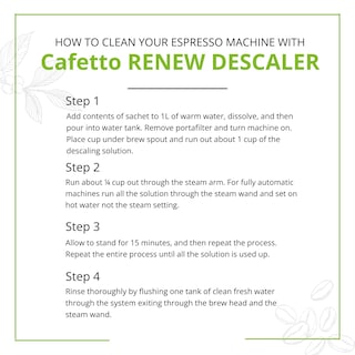 Foto 7 | Foto 7 | Descalcificador Verybarista Renew Para Máquinas De Café Espresso 6 Bolsitas De 25 G - Venta Internacional.