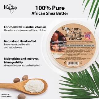 Foto 3 | Foto 3 | Hidratante Kuza Manteca De Karité Africana 100% Pura 450 Ml - Venta Internacional.