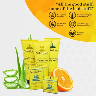 Foto 3 | Foto 3 | Loción The Naked Bee Con Miel De Azahar  200 Ml  Paquete De 2 - Venta Internacional.