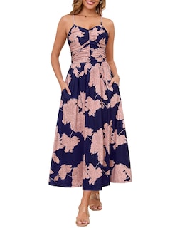 Foto 1 | Foto 1 | Vestido Annebouti Para Verano Primavera Maxi Playa Mujer 2025 Rosa Marino - Venta Internacional.