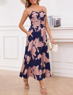 Foto 2 | Foto 2 | Vestido Annebouti Para Verano Primavera Maxi Playa Mujer 2025 Rosa Marino - Venta Internacional.