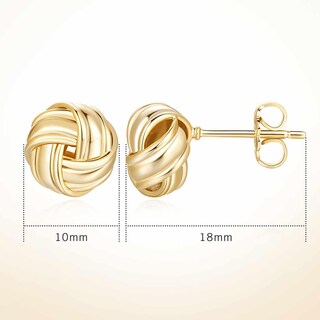 Foto 6 | Foto 6 | Pendientes Kelli Myers Chapados En Oro De 14 Quilates Para Mujer - Venta Internacional.