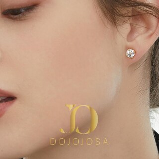 Foto 4 | Foto 4 | Pendientes De Tuerca Dojojosa Moissanite De Plata 925 De 1 Quilate D-vvs1 - Venta Internacional.
