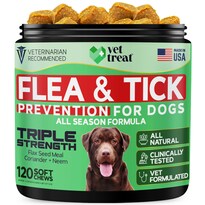 Golosina Veterinaria Masticable Para La Prevención De Pulgas Y Garrapatas Para Perros De 5 A 22 Libras - Venta Internacional.