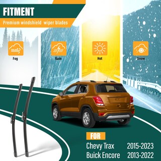 Foto 2 | Foto 2 | Escobillas Limpiaparabrisas Kvq Para Chevy Trax 2015-2023 Buick Encore 2013-2022 - Venta Internacional.