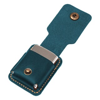 Foto 2 | Foto 2 | Funda De Cuero Turbosnail Para Leather Zippo (azul) - Venta Internacional.