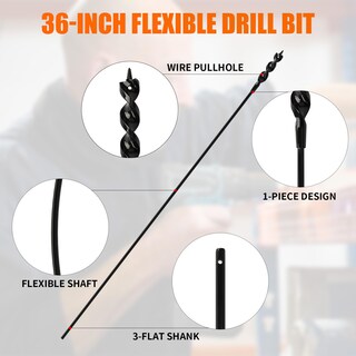 Foto 3 | Foto 3 | Broca De Instalación Mixiflor Flexible De 3/4 X 36 Pulgadas - Venta Internacional.