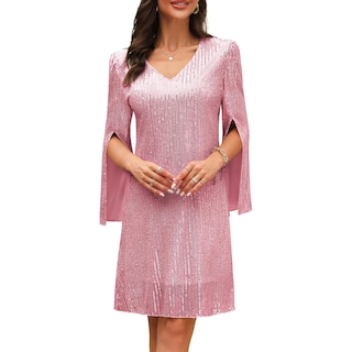 Foto 1 | Foto 1 | Vestido Cooan Con Lentejuelas De Encaje Formal Y Coctel Para Invitadas A La Boda - Venta Internacional.