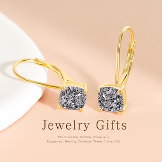 Foto 5 | Foto 5 | Pendientes Kosuwo De Plata De Ley 925 Druzy Para Mujer - Venta Internacional.