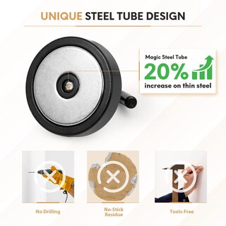 Foto 3 | Foto 3 | Ganchos Magnéticos Neosmuk Heavy Duty Cruise Essentials 54 Kg O Más 20 - Venta Internacional.