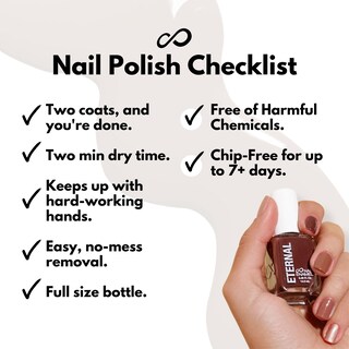 Foto 5 | Foto 5 | Set De Esmaltes De Uñas Eternal Nude Marrón Oscuro 13 5 Ml (juego De 4) - Venta Internacional.