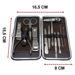 Foto 2 | Foto 2 | Set De Manicura Ai40 Con 12 Piezas Y Funda Profesional - Venta Internacional.