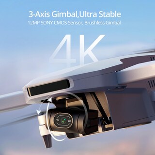 Foto 3 | Foto 3 | Cardán Drone Potensic Atom 4k De 3 Ejes Con Cámara 249 G 64 Min - Venta Internacional.