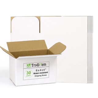 Foto 1 | Foto 1 | Cajas De Envío Trydrem De Cartón Blanco De 6 X 4 Cm Paquete De 30 - Venta Internacional.