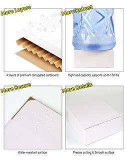 Foto 3 | Foto 3 | Cajas De Envío Trydrem De Cartón Blanco De 6 X 4 Cm Paquete De 30 - Venta Internacional.