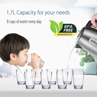 Foto 2 | Foto 2 | Hervidor Eléctrico Comfee' De Acero Inoxidable 1.7l 1500w - Venta Internacional.