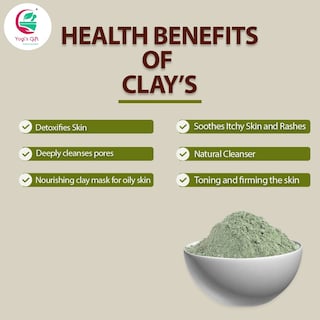 Foto 3 | Foto 3 | Clay Pack Yogi's Gift Rose Verde Francés Caolín Rojo Marroquí Y Bentonita 240 Ml - Venta Internacional.