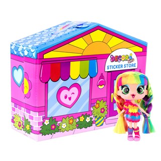 Foto 1 | Foto 1 | Tienda De Pegatinas Playset Decora Girlz Con 5 Muñecas De Más De 3 Años - Venta Internacional.