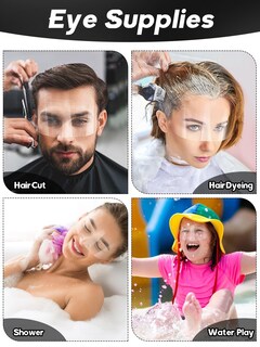 Foto 3 | Foto 3 | Visera De Ducha Con Protección Ocular Ebanku 300 Unidades Para Adultos - Venta Internacional.
