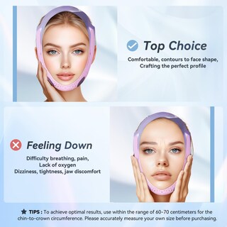 Foto 4 | Foto 4 | Máscara De Estiramiento Facial V-line Onluky Correa De Soporte Reductora De Mentón - Venta Internacional.