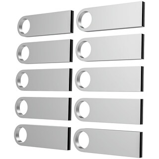Foto 1 | Foto 1 | Flash Drive Ablaze De 4 Gb Usb 2.0 De Metal Con Llavero Paquete De 10 - Venta Internacional.