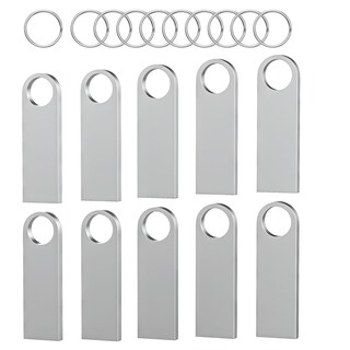 Foto 7 | Foto 7 | Flash Drive Ablaze De 4 Gb Usb 2.0 De Metal Con Llavero Paquete De 10 - Venta Internacional.