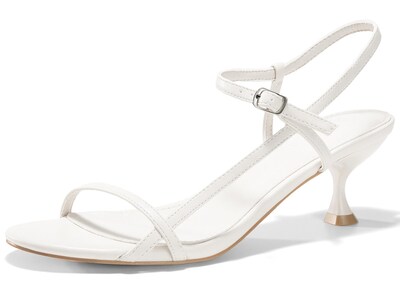 Foto 1 | Foto 1 | Sandals Coutgo Para Mujer  Tacón Bajo  Tacón Bajo  Tacón Bajo  Con Tiras  Color Blanco - Venta Internacional.