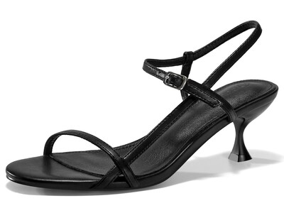 Foto 1 | Foto 1 | Sandals Coutgo Para Mujer Tacón Bajo Tacón Bajo Tacón Bajo Con Tiras Color Negro - Venta Internacional.