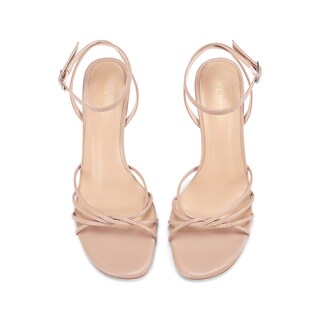 Foto 3 | Foto 3 | Sandalias De Tacón Wetkiss Nude Para Mujer Con Tacón Bajo Para Gatito - Venta Internacional.