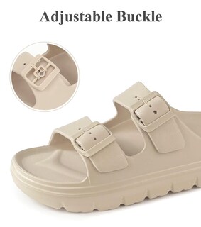 Foto 5 | Foto 5 | Sandalias Con Plataforma Haifago Para Mujer Con Soporte De Arco Toboganes De Verano - Venta Internacional.