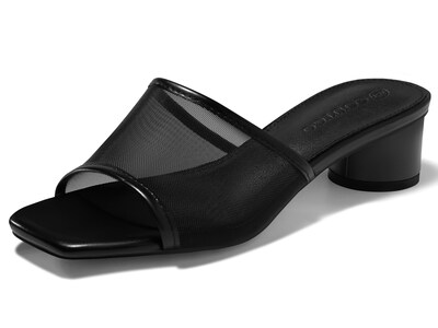 Foto 1 | Foto 1 | Sandals Coutgo Para Mujer Tacón Grueso De Malla Talla 11 Color Negro - Venta Internacional.