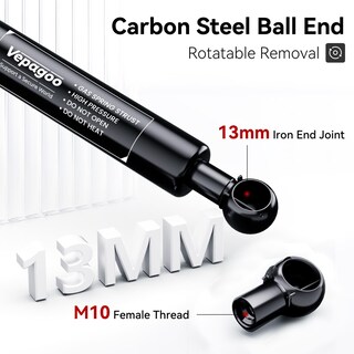 Foto 5 | Foto 5 | Funda Tipo Tonneau Gas Strut Vepagoo 35 Cm 1334 N Muy Resistente - Venta Internacional.