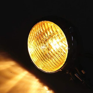 Foto 2 | Foto 2 | Faro Delantero Retro Para Motocicleta Montaje Inferior Luz Alta Luz Baja 60 W - Venta Internacional.