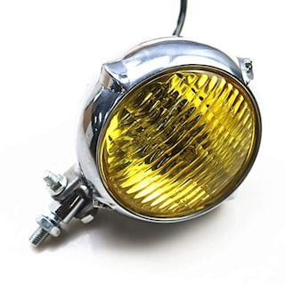 Foto 3 | Foto 3 | Faro Delantero Retro Para Motocicleta Montaje Inferior Luz Alta Luz Baja 60 W - Venta Internacional.