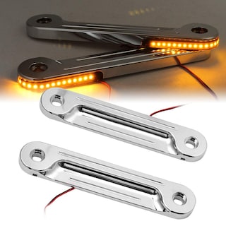 Foto 1 | Foto 1 | Soportes Led Cromados Hiyoyo Para Harley Touring - Venta Internacional.