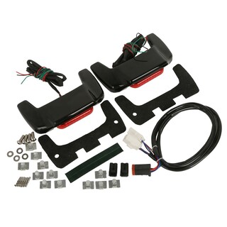 Foto 3 | Foto 3 | Kit De Alerones Led Con Tapa De Alforja Slmoto Para Harley Touring - Venta Internacional.