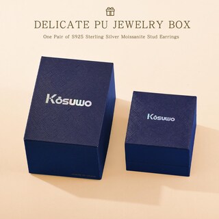 Foto 6 | Foto 6 | Pendientes Kosuwo De Plata De Ley 925 Con Cristal Rosa Para Mujer - Venta Internacional.
