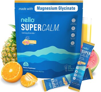 Foto 1 | Foto 1 | Suplementos Nello Supercalm Mezcla De Bebidas En Polvo Mandarina Tropical - Venta Internacional.