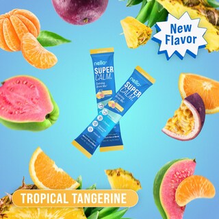 Foto 2 | Foto 2 | Suplementos Nello Supercalm Mezcla De Bebidas En Polvo Mandarina Tropical - Venta Internacional.