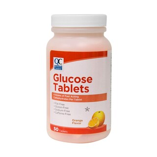 Foto 1 | Foto 1 | Tabletas De Glucosa Quality Choice  Sabor A Naranja De Acción Rápida  50 - Venta Internacional.