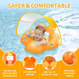 Foto 5 | Foto 5 | Baby Pool Float Laycol Con Toldo De Protección Solar Upf50+ - Venta Internacional.