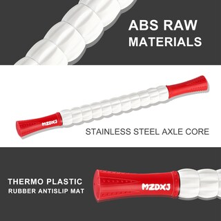 Foto 3 | Foto 3 | Rollo De Masaje Muscle Roller Mzdxj Para Atletas  Color Rojo - Venta Internacional.